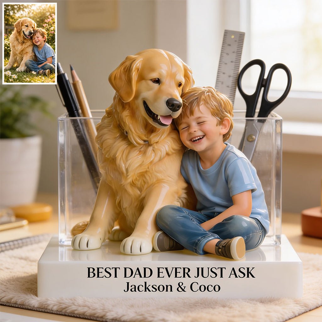 Perfektes Geschenk zum Vatertag - Personalisierter Acryltopf