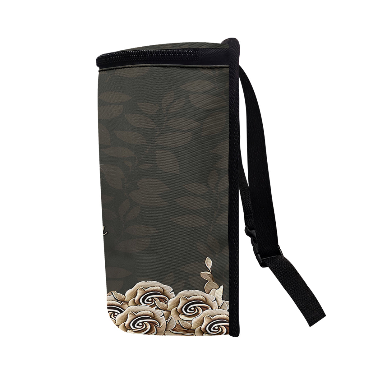 Romantic Skeleton Couple - Personalized Couple Portable Car Trash Can/ Organizer