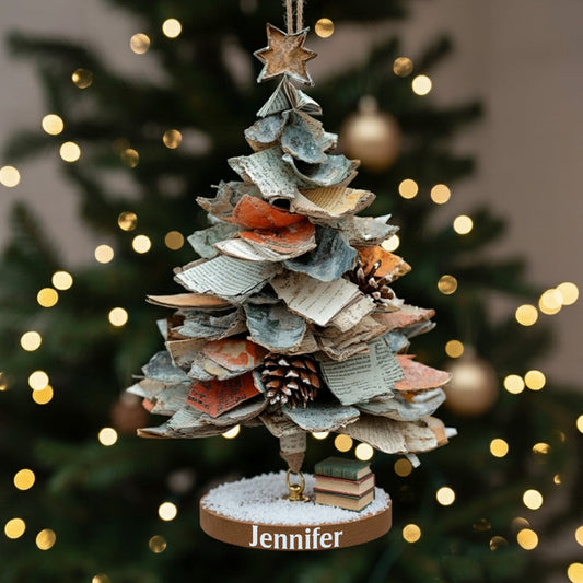 Frohe Weihnachten, ihr Bücherfreunde! – Personalisierter Buchschmuck
