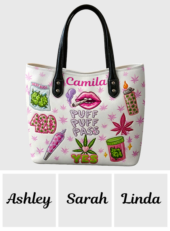 Puff Puff Pass - Sac en toile personnalisé