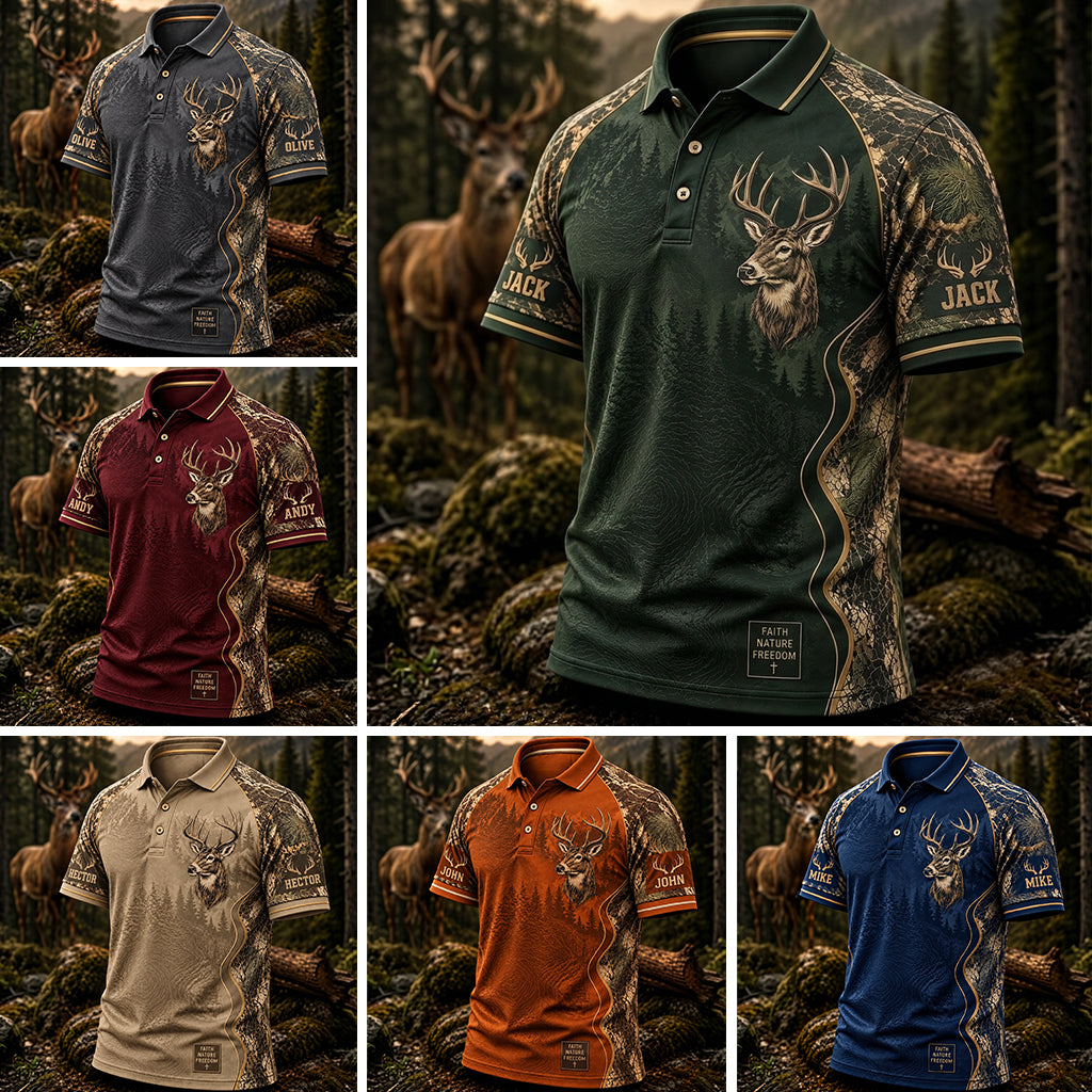Foi Nature Liberté - Polo de Chasse Personnalisé