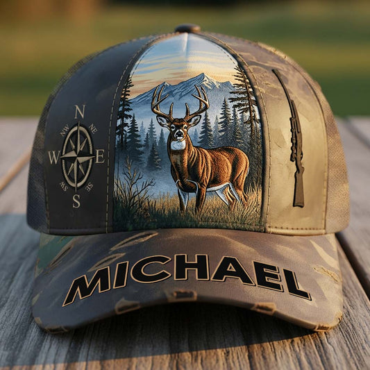 Love Hunting - Personalized Hunting Classic Cap