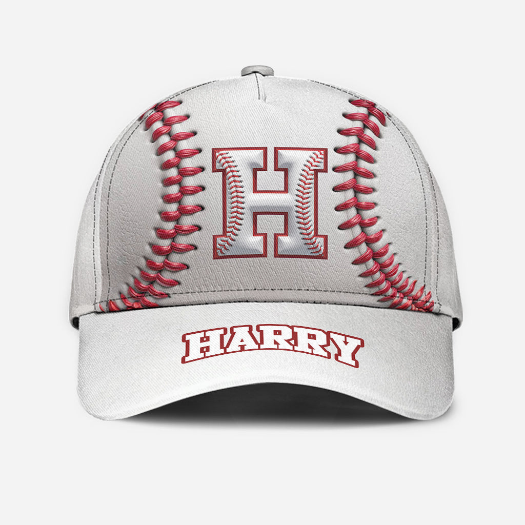 Personalisierte Baseballkappe mit Initialen für Baseballfans – Klassische Baseballkappe mit individueller Gestaltung
