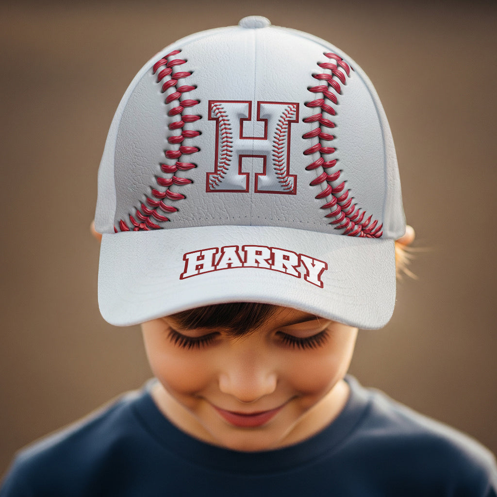 Personalisierte Baseballkappe mit Initialen für Baseballfans – Klassische Baseballkappe mit individueller Gestaltung