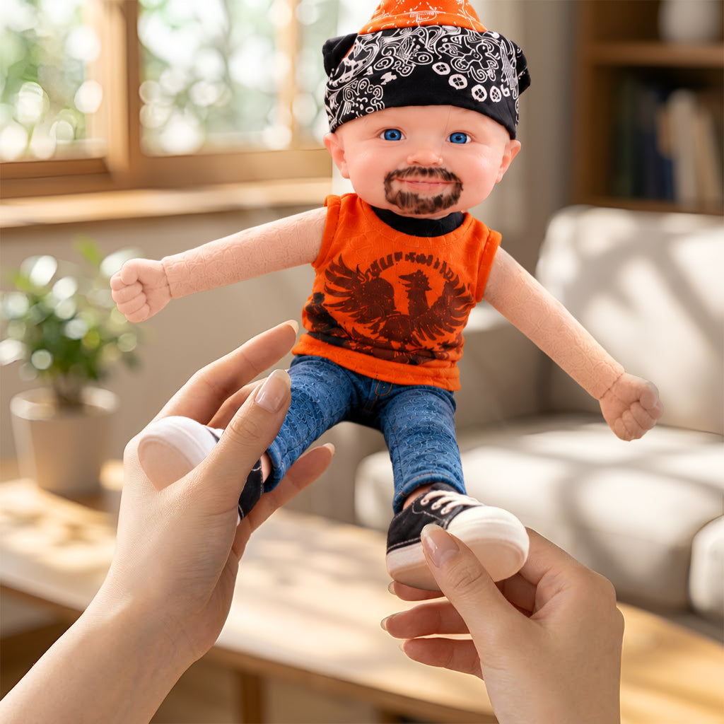 Birthday Gift Idea - Personalized Birthday Posable Plush Doll