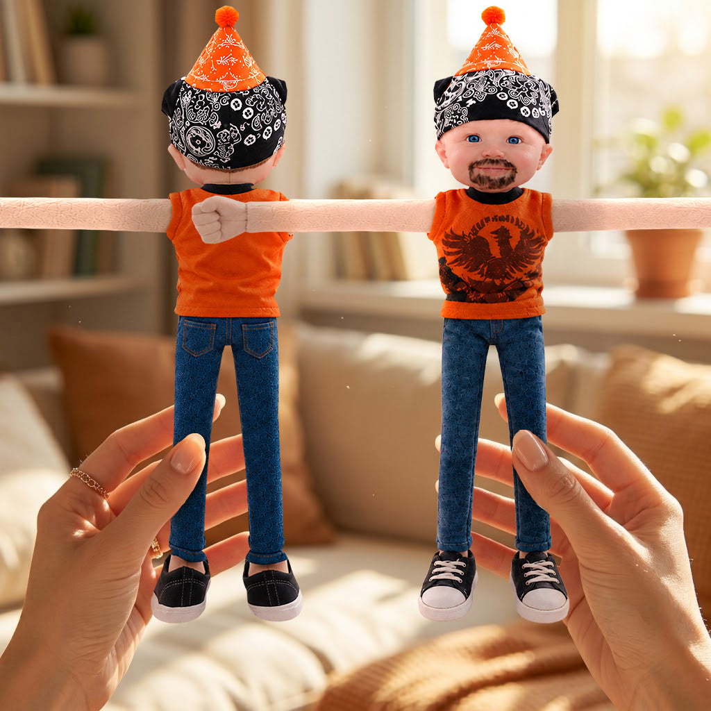 Birthday Gift Idea - Personalized Birthday Posable Plush Doll