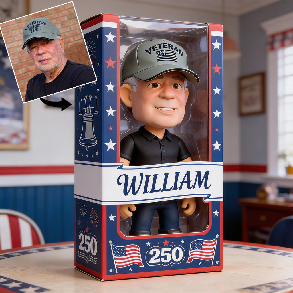 250th Anniversary - Personalized Patriot Custom Shaped Acrylic Plaque