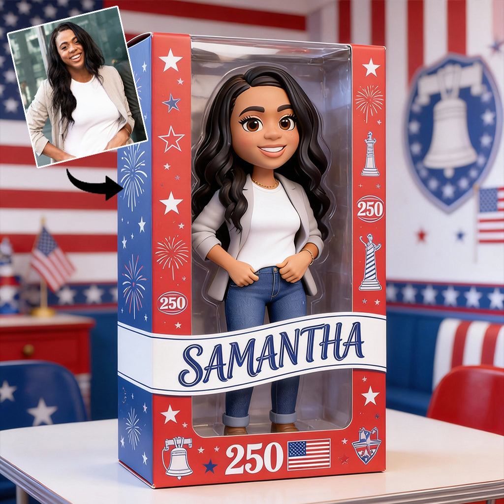 250th Anniversary - Personalized Patriot Custom Shaped Acrylic Plaque