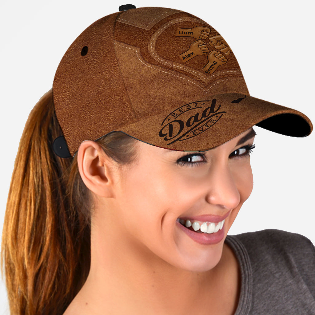 Best Dad/ Pop/ Papa... Ever - Personalized Father Classic Cap