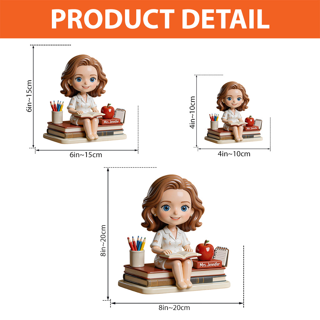 Custom Any Photo - Personalized Teacher Custom Shaped Acrylic Plaque