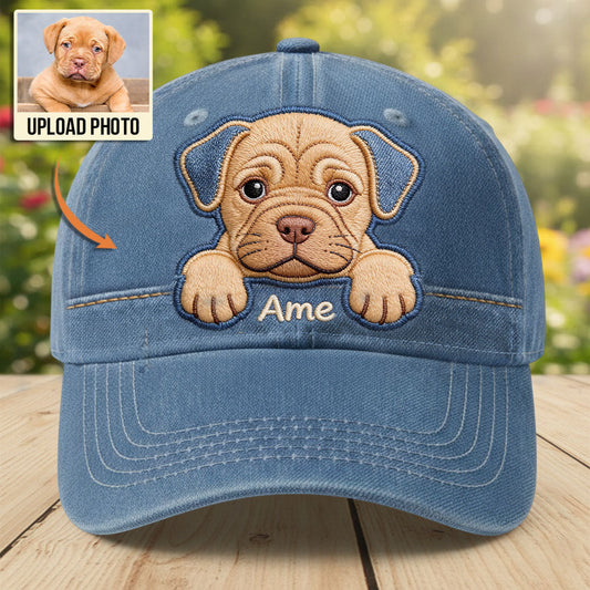 Ich liebe meinen Hund – Personalisierte klassische Hundekappe