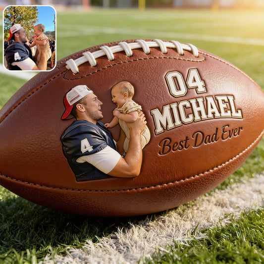 Fußball Papa - Personalisierter Vater Multi-Sport Ball