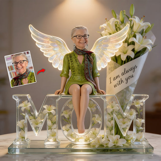 Benutzerdefiniertes Foto - Personalisierte Gedenktafel aus Acryl