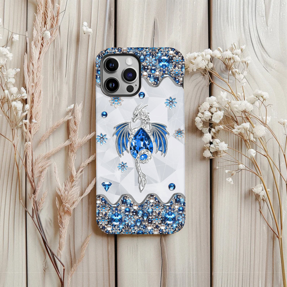 Liebe Drachen – Personalisierte Handyhülle mit Drachenmotiv
