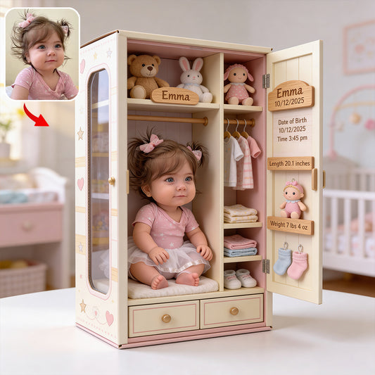 Benutzerdefiniertes Foto - Personalisierte Kinder Acrylplakette in Form