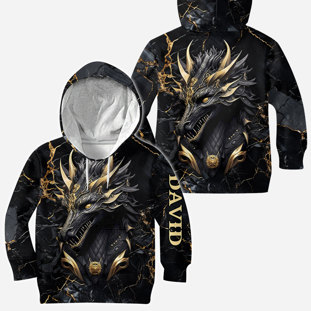 Heart Of A Dragon - Personalized Dragon All Over Shirt