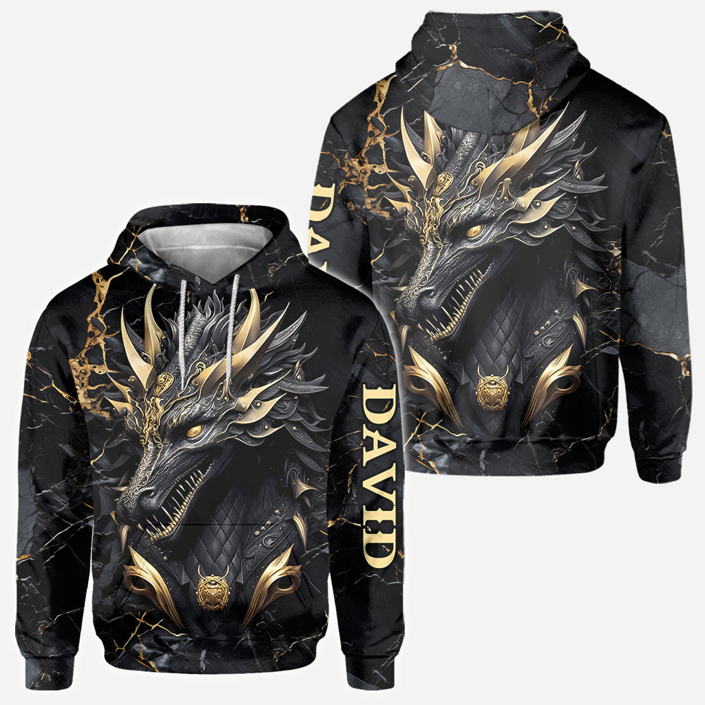 Heart Of A Dragon - Personalized Dragon All Over Shirt