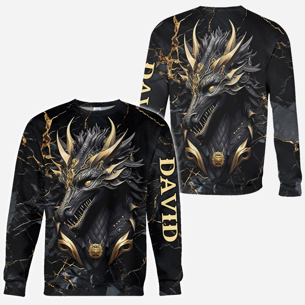 Heart Of A Dragon - Personalized Dragon All Over Shirt