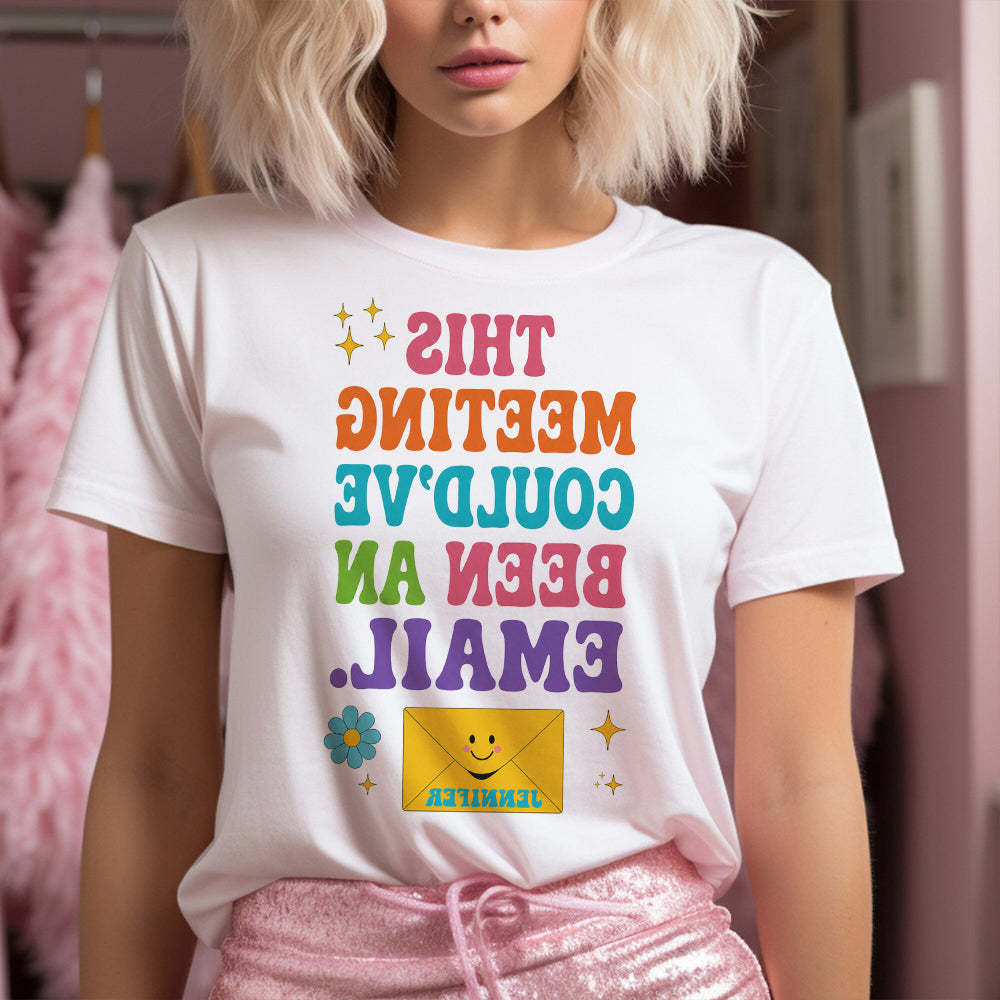 Lustiges Zitat, Geschenk für Kollegen - Personalisierte T-Shirt und Hoodie