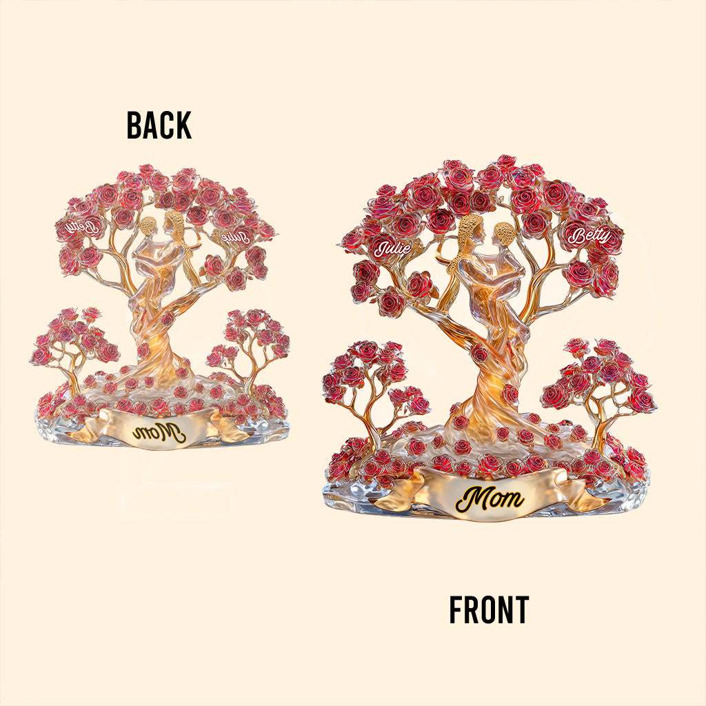 Best Mom Ever - Personalized Mother Custom Shaped Acrylic Plaque