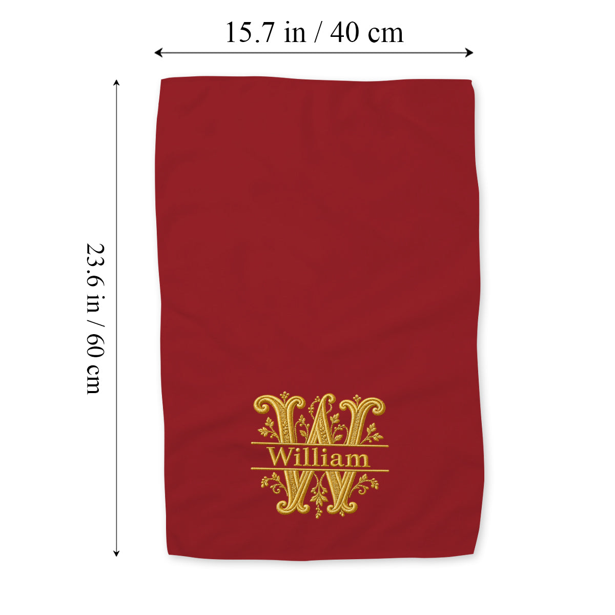 Personalisierte Serviette - Weihnachtsgeschenk - Zuhause für die Feiertage - Familienhandtuch