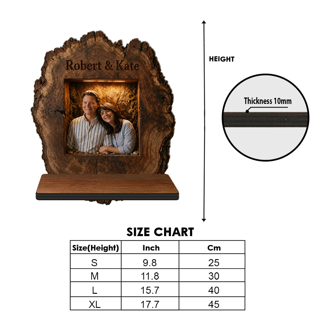 I'm Yours No Return Of Refunds - Personalized Couple Wooden Floating Shelf