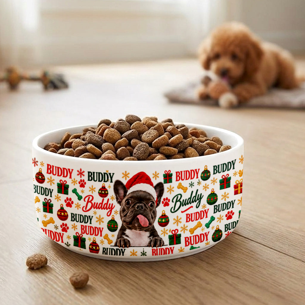 Santas Lieblingsschlawiner - Personalisierte Hundetasse aus Keramik