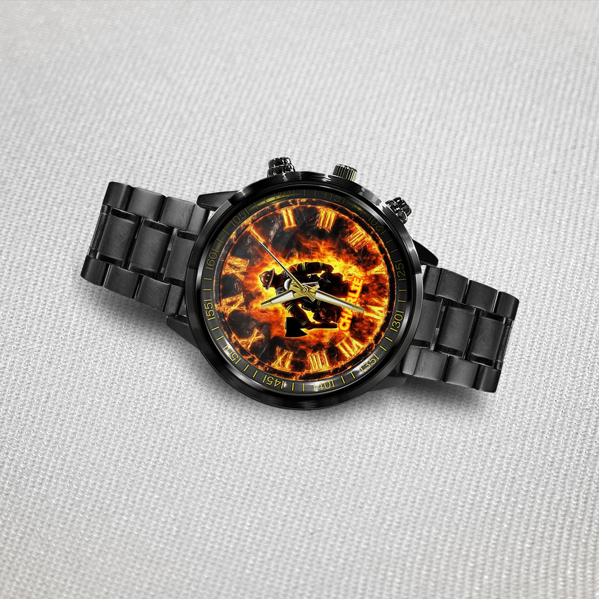 Proud Firefighter - Personalized Firefighter Hand Watch