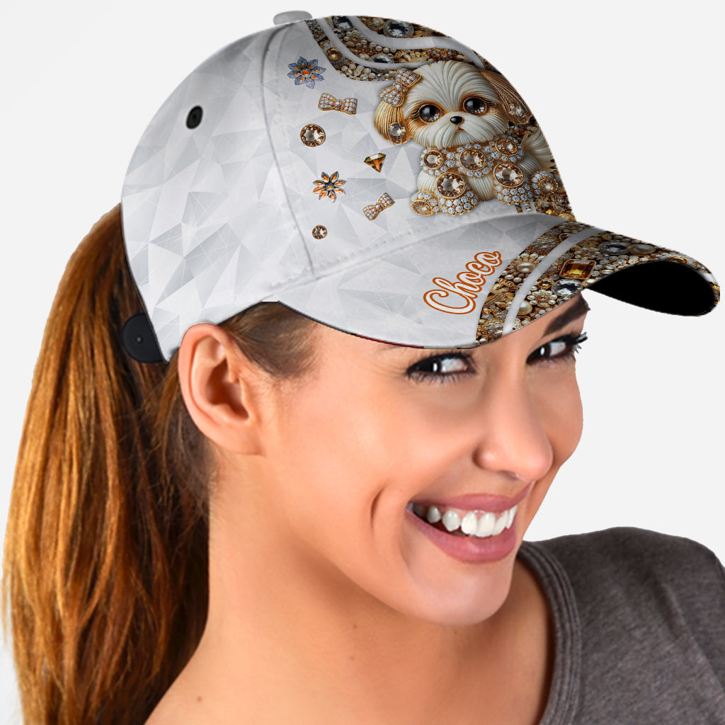 Casquette classique personnalisée pour chien « Love Shih Tzu »