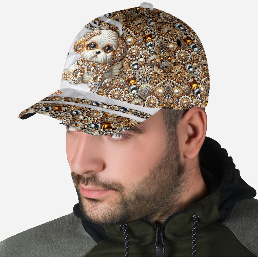 Casquette classique personnalisée pour chien « Love Shih Tzu »