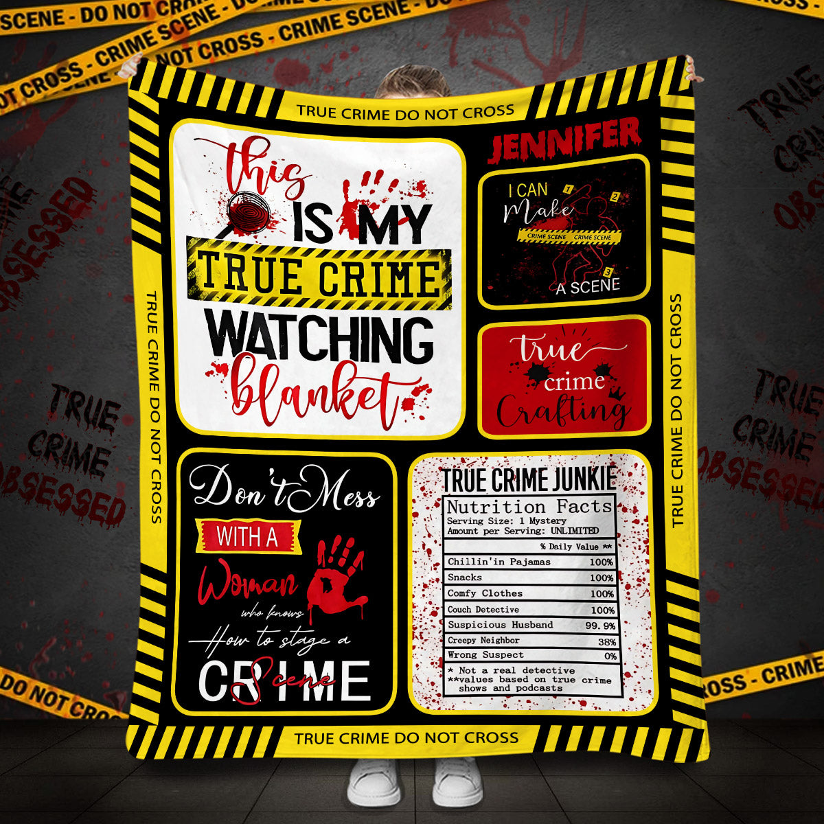 Couverture True Crime - Couverture True Crime personnalisée