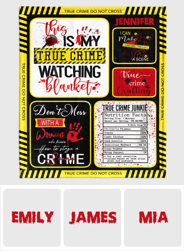 Couverture True Crime - Couverture True Crime personnalisée