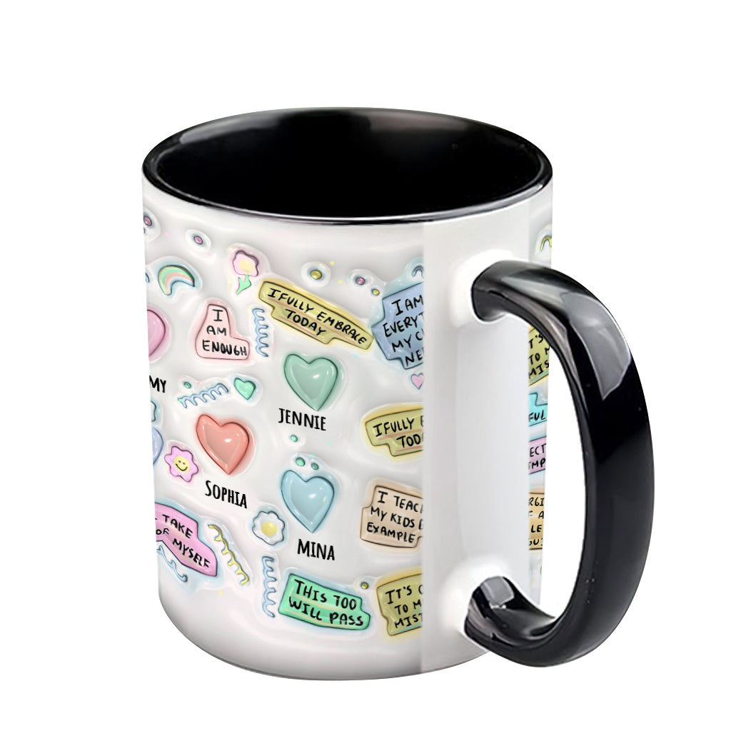 Mom's Self Love Cup - Personalized Mother Accent Mug