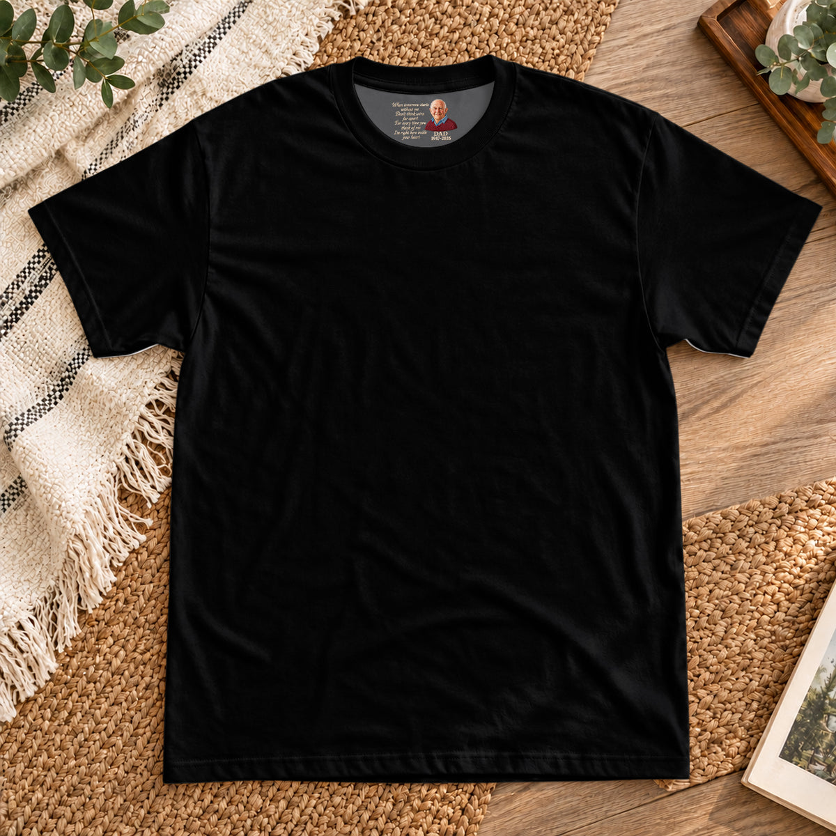 Sympathy Gift - Personalized Memorial Hidden Message Shirt