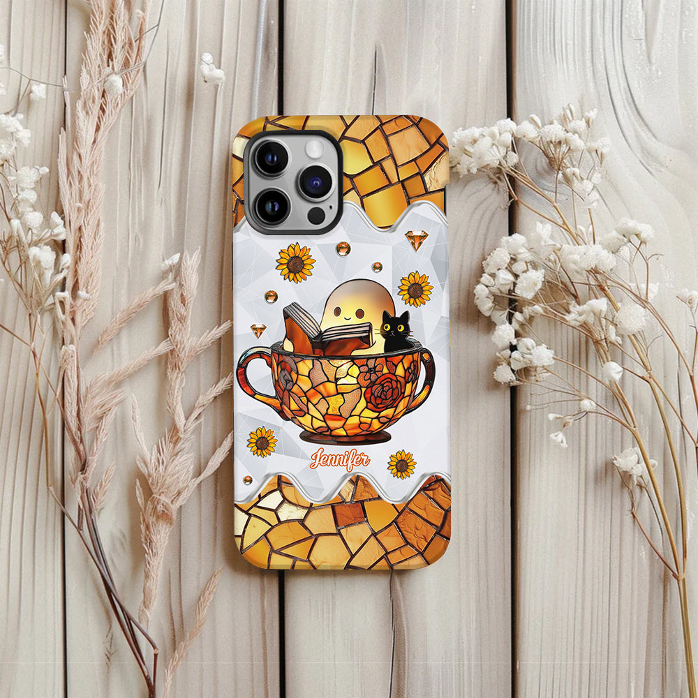 Spooky Ghost - Personalized Halloween Full Print Phone Case
