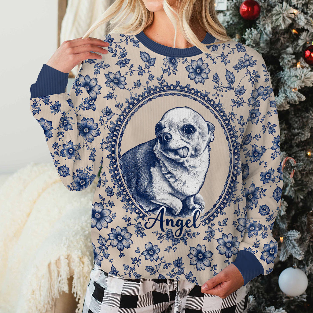 Cadeau pour Propriétaire de Chien - Pull Moche Personnalisé