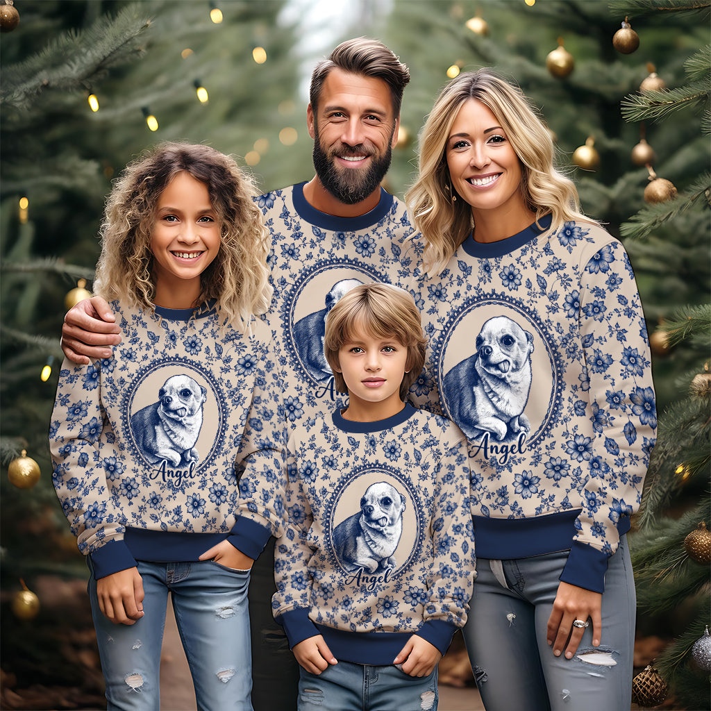 Cadeau pour Propriétaire de Chien - Pull Moche Personnalisé