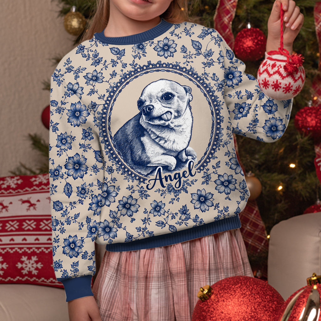 Cadeau pour Propriétaire de Chien - Pull Moche Personnalisé