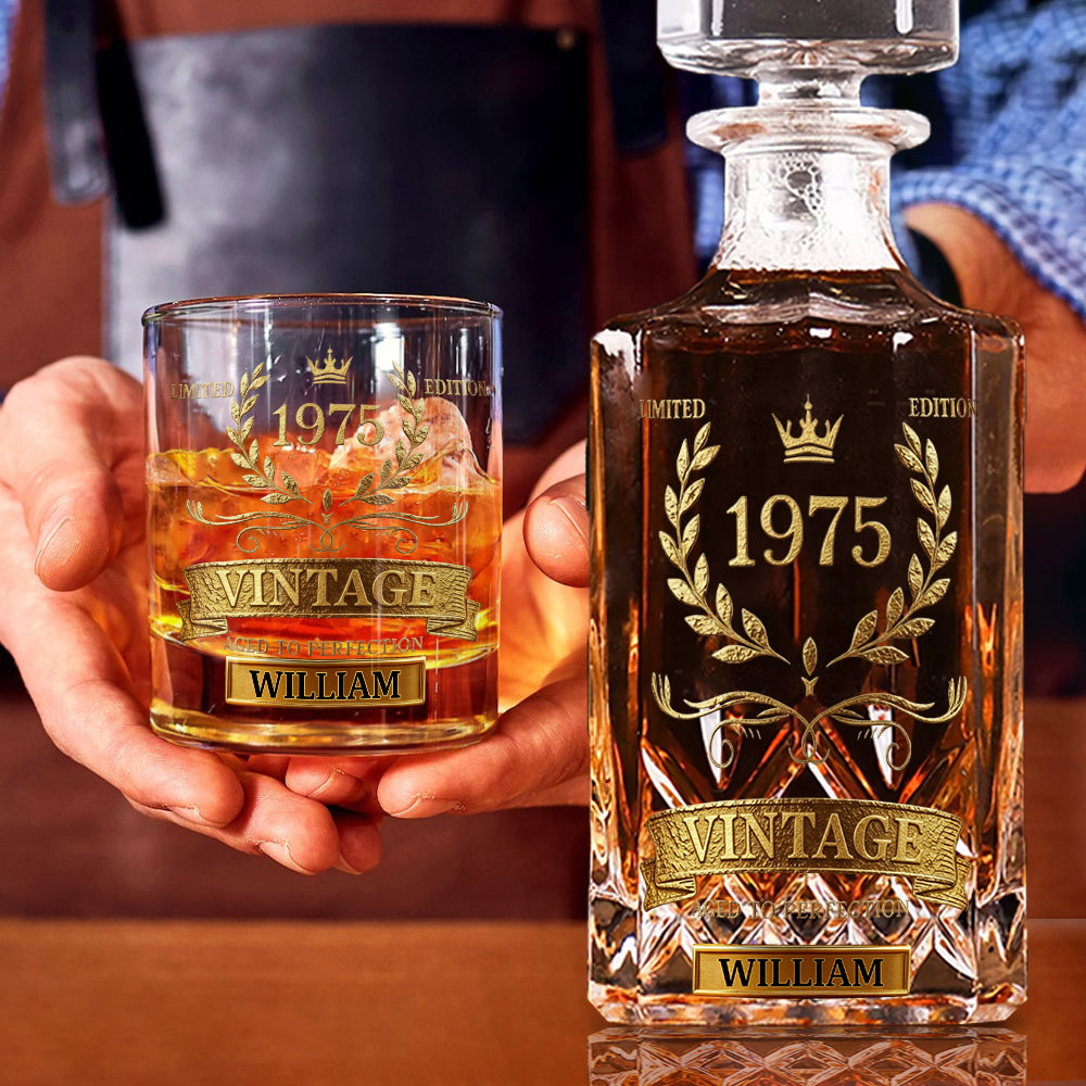 Coffret carafe à whisky - Cadeau pour les amateurs de whisky