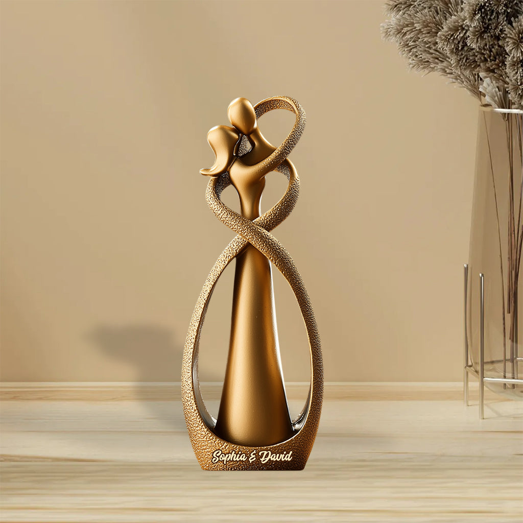 Together Forever - Personalized Couple Custom Shaped Acrylic Plaque