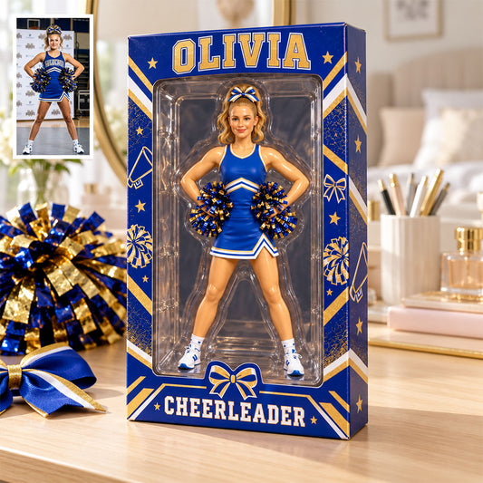 Love Being A Cheerleader - Personalized Cheerleading Acrylic Display Box
