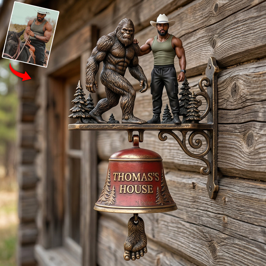 Benutzerdefiniertes Foto - Personalisierte Camping Holz-Wandschild