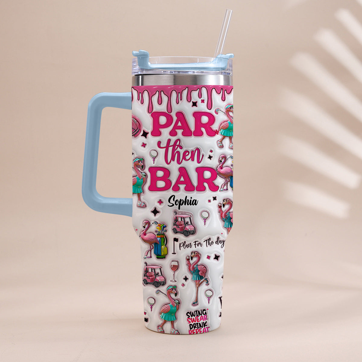 Par Then Bar - Gobelet de golf personnalisé avec poignée