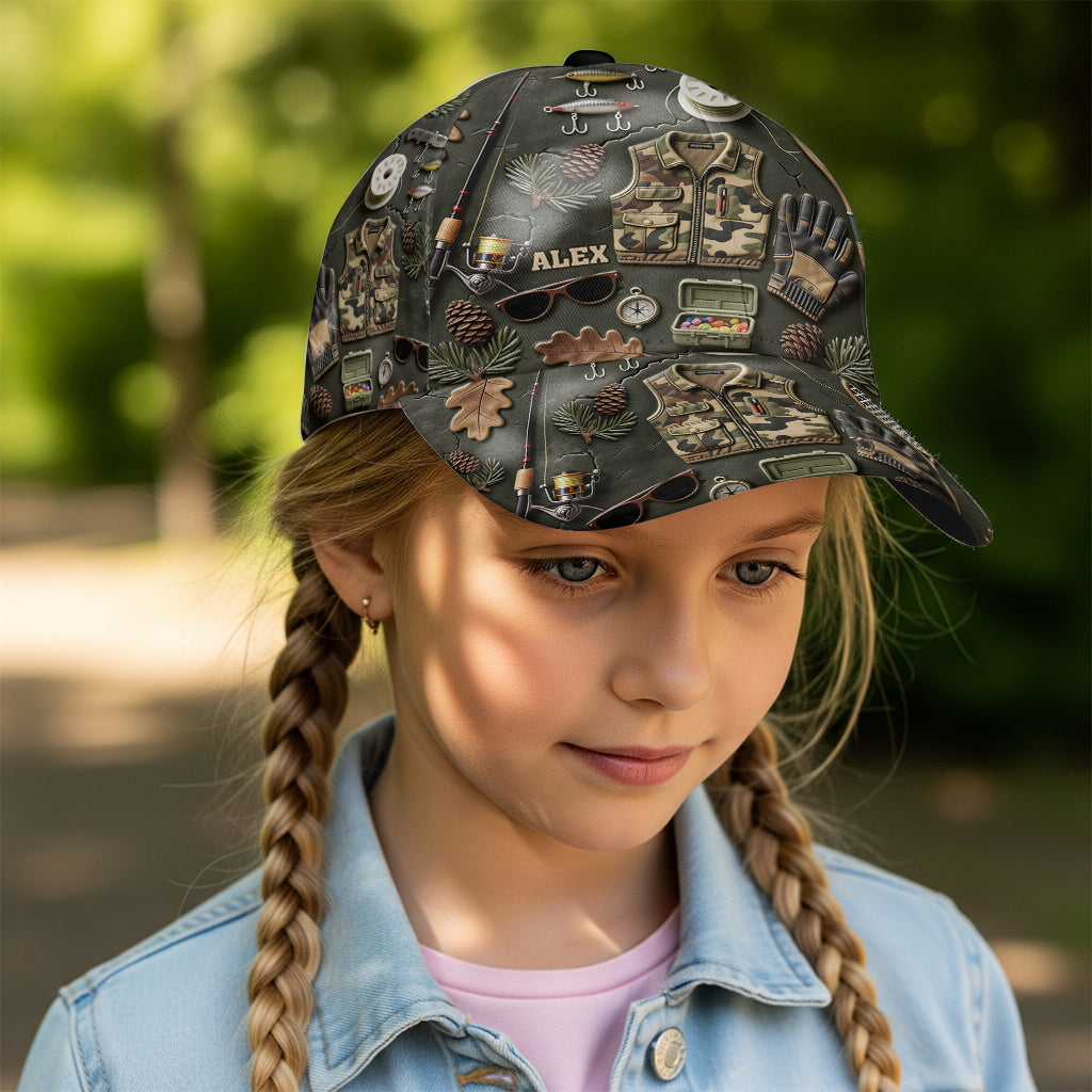 Passionné de pêche ? Casquette de pêche classique personnalisée