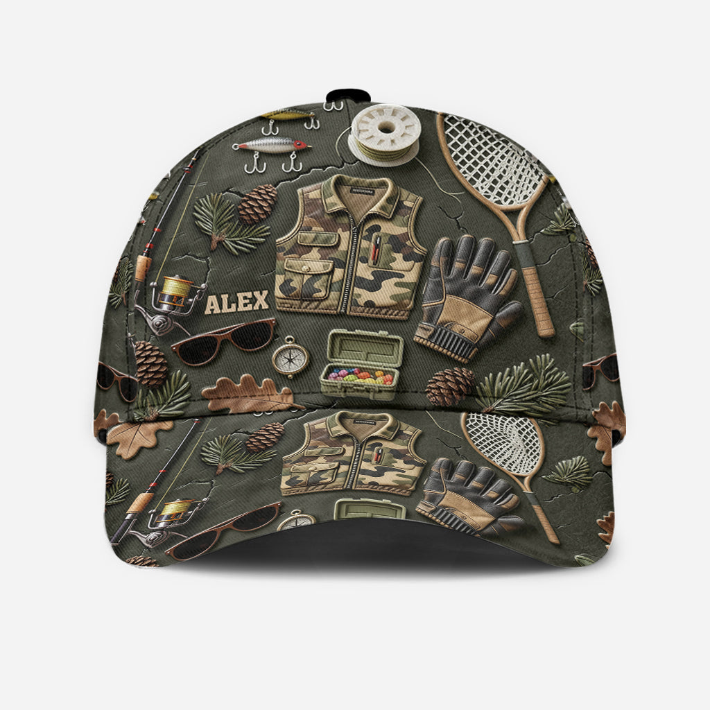 Passionné de pêche ? Casquette de pêche classique personnalisée