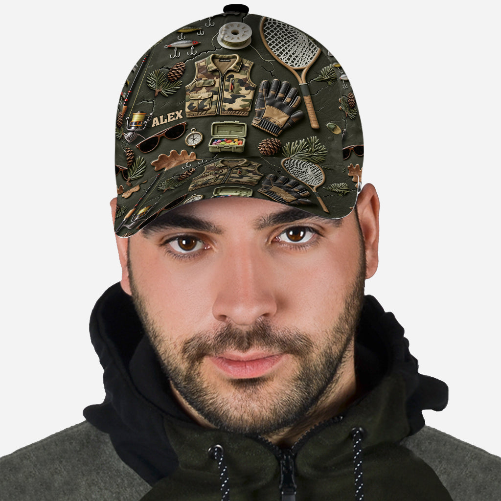 Passionné de pêche ? Casquette de pêche classique personnalisée