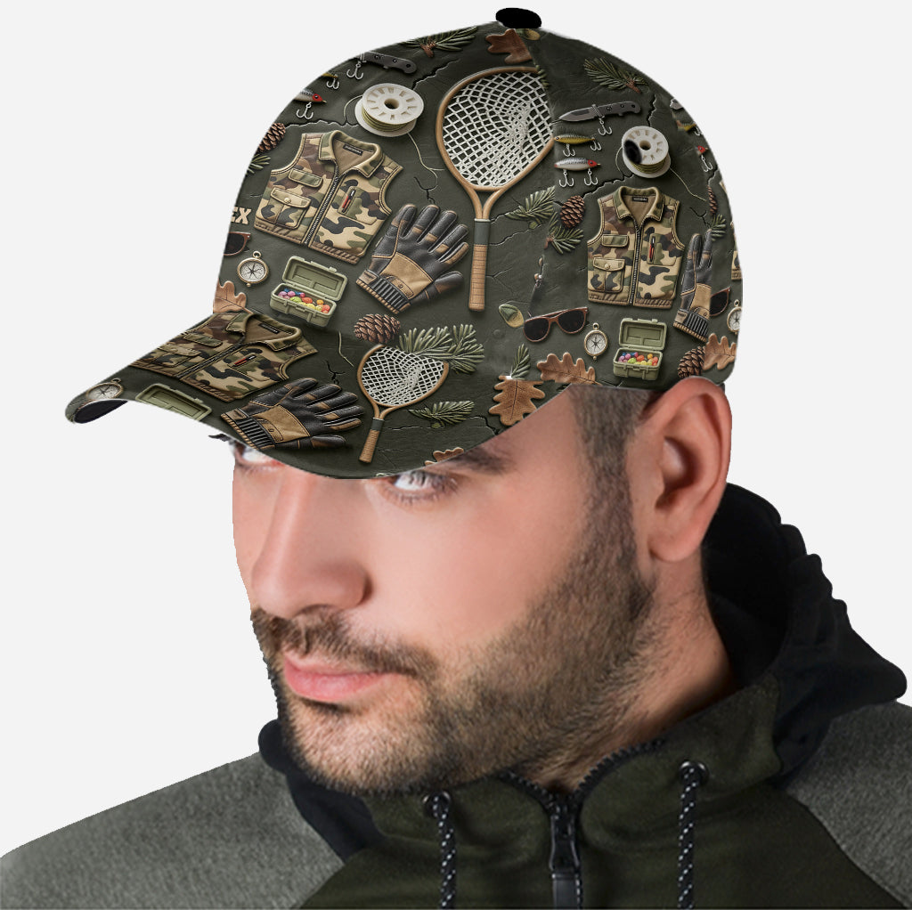 Passionné de pêche ? Casquette de pêche classique personnalisée