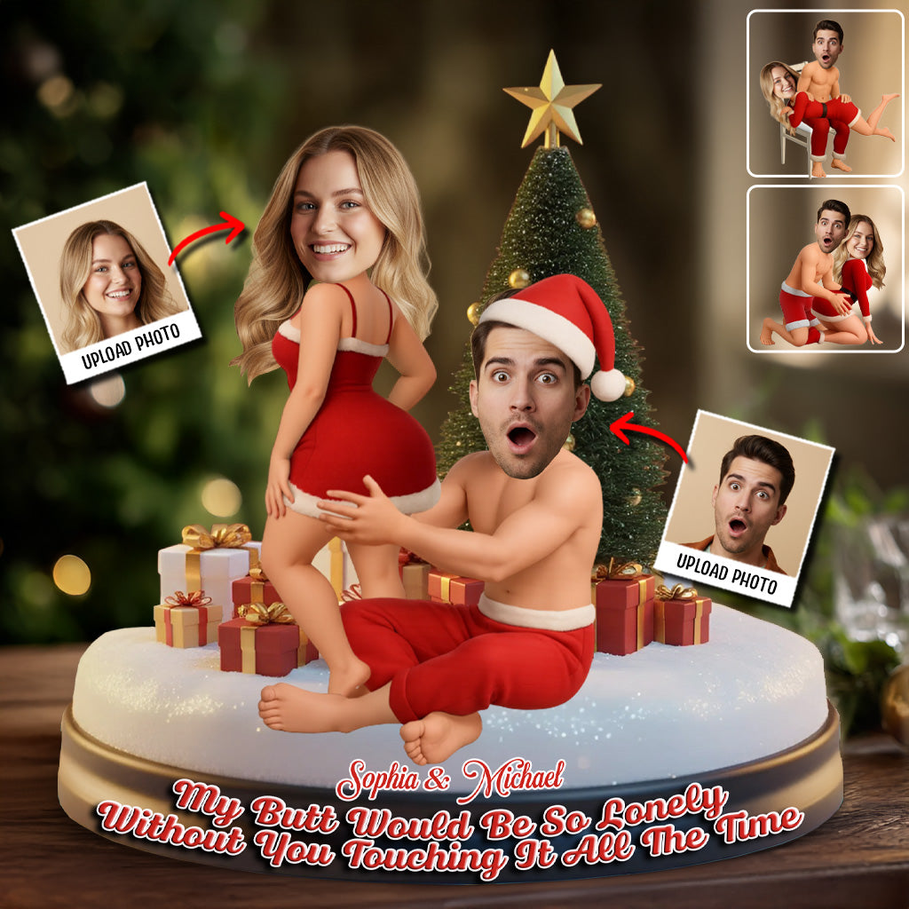 Funny Gift For Your Love - Personalized Couple Custom Shaped Acrylic Plaque