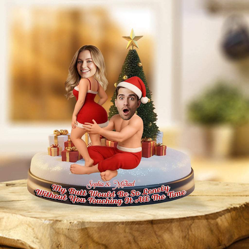 Funny Gift For Your Love - Personalized Couple Custom Shaped Acrylic Plaque