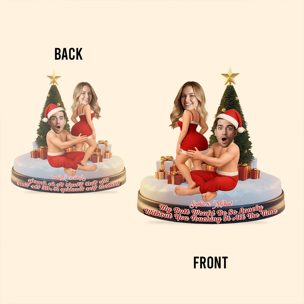 Funny Gift For Your Love - Personalized Couple Custom Shaped Acrylic Plaque